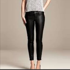 Banana Republic Sloan Faux Leather Pants